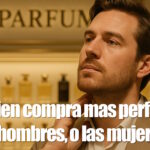¿Quienes compran más perfumes, los hombres o las mujeres?